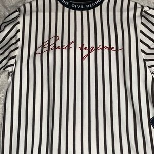 *NEVER WORN* Men’s Civil Regime Striped Tee size: Medium